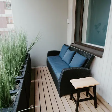 Huoneisto ~ A Modern Flat At A Calm Ground Floor ~ *