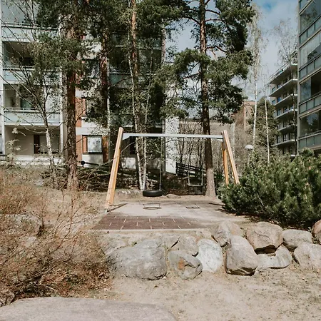 Huoneisto ~ A Modern Flat At A Calm Ground Floor ~ *
